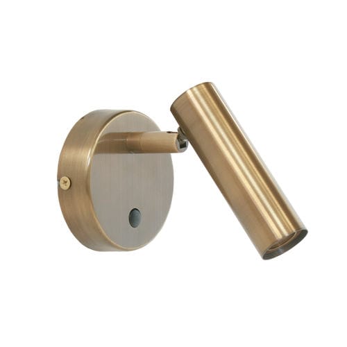 Applique contemporanea - PYXIS - TEKNI-LED - da interno / in ottone / tonda