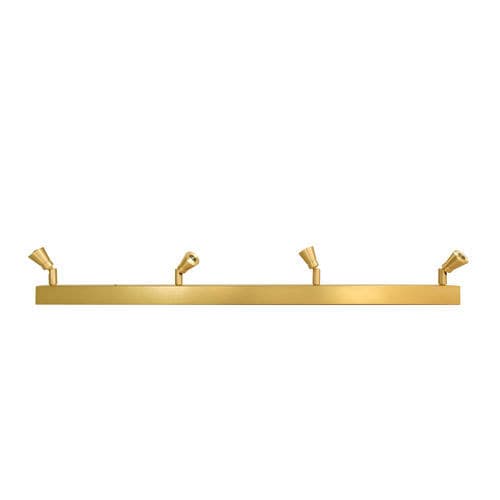 Applique contemporanea - BABY PRO Reglette 1 à 4 spots W4430 - TEKNI-LED - da interno / in ottone / circolare
