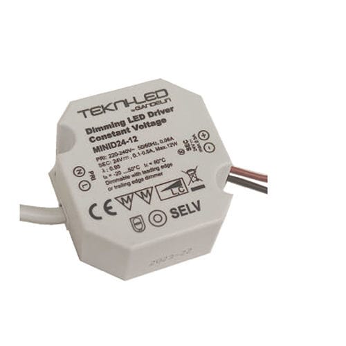 Alimentazione elettrica DC/DC - TL 24D 12 - TEKNI-LED - da incasso / a multiple uscite / professionale