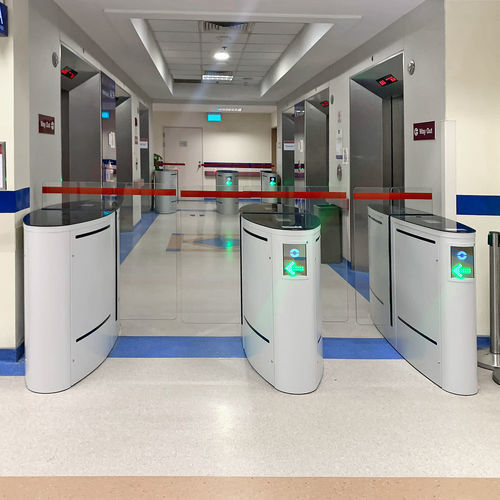 Varco rapido per controllo accesso - EASYGATE LX/LH - COMINFO - di sicurezza / in vetro / in acciaio inossidabile