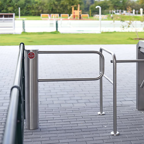Barriera di controllo accessi - PEGAS SF - COMINFO - a bilico / battente / in acciaio inossidabile