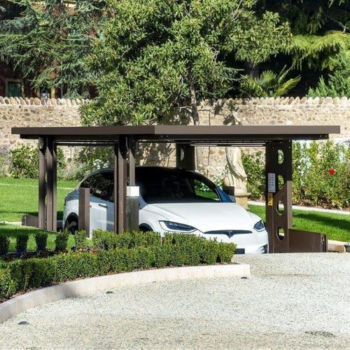 Ascensore per auto idraulico - IP1-CM MOB 2 - IdealPark - per il settore terziario / ad uso residenziale / per esterni