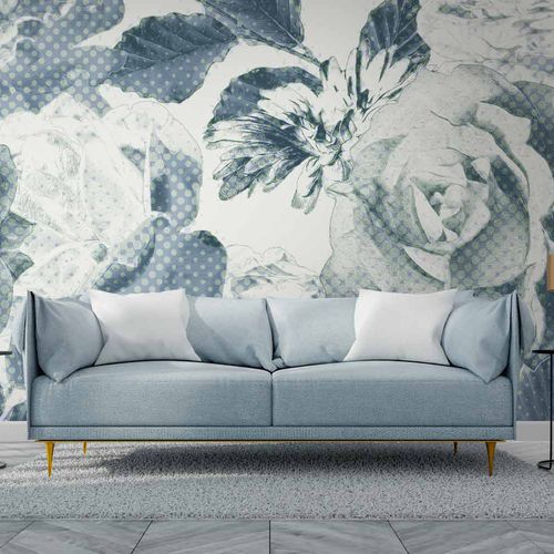 Carta da parati contemporanea - FLORUR FL4340 - LGD01 décor mural sur mesure - con motivi naturali / con motivi floreali / panoramica