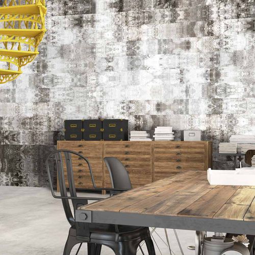 Carta da parati design originale - VETUS VT4602 - LGD01 décor mural sur mesure - panoramica / con motivo astratto / aspetto cemento