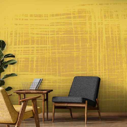 Carta da parati contemporanea - SETIS - LGD01 décor mural sur mesure - panoramica / con motivo astratto / aspetto tessuto