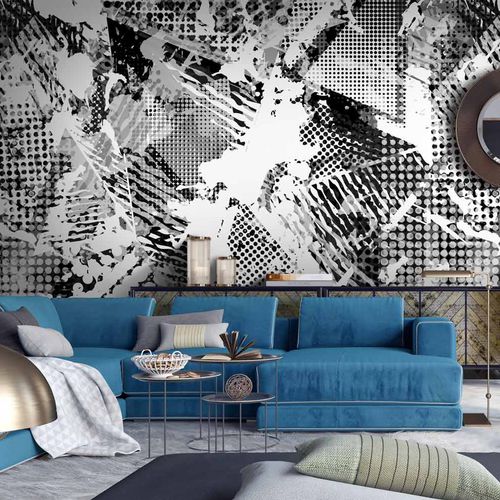 Carta da parati contemporanea - ECLAT EC0549 - LGD01 décor mural sur mesure - panoramica / geometrica / aspetto mosaico