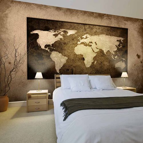 Carta da parati design - GEOWALL GW2741 - LGD01 décor mural sur mesure - panoramica / con motivo a mappa / in tessuto non tessuto