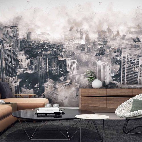 Carta da parati contemporanea - CIVITAS CV6350 - LGD01 décor mural sur mesure - panoramica / con motivo urbano / in tessuto non tessuto