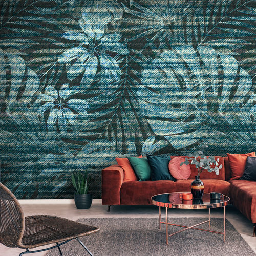 Carta da parati contemporanea - LUAU LU7051 - LGD01 décor mural sur mesure - con motivi naturali / con motivi floreali / panoramica