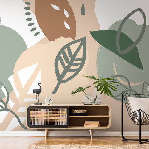 Carta da parati contemporanea - SCANDINA SC1637 - LGD01 décor mural sur mesure - con motivi naturali / con motivi floreali / panoramica