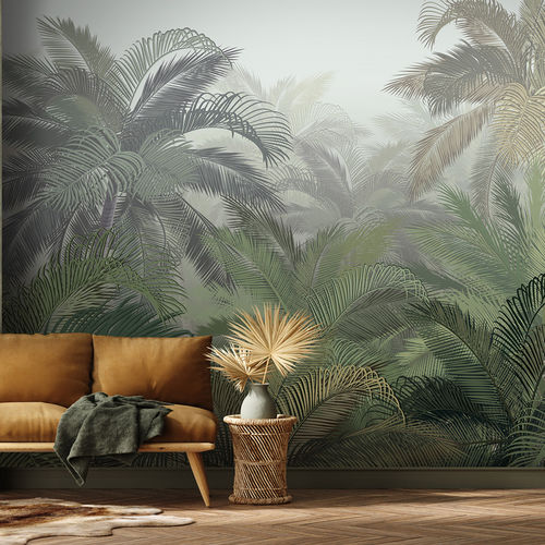 Carta da parati contemporanea - BALATA BT1907 - LGD01 décor mural sur mesure - con motivi naturali / con motivi floreali / panoramica