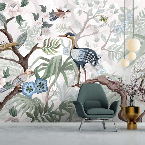 Carta da parati contemporanea - ARDEA AD2219 - LGD01 décor mural sur mesure - con motivi naturali / con motivi floreali / panoramica