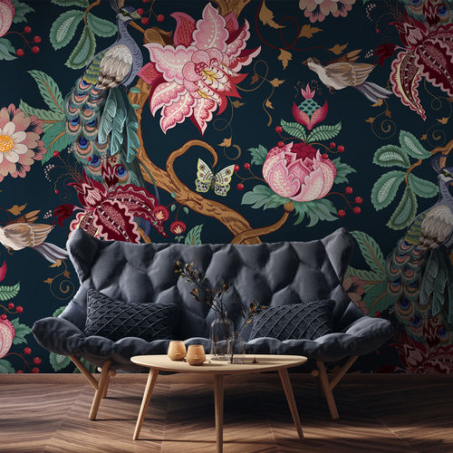 Carta da parati contemporanea - PAVO PV4162 - LGD01 décor mural sur mesure - con motivi naturali / con motivi floreali / panoramica