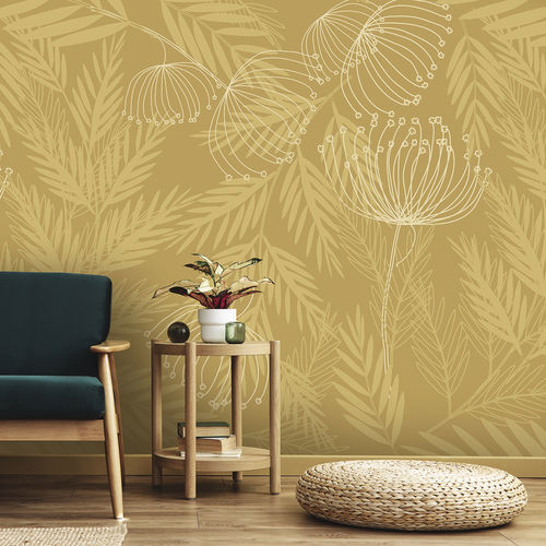 Carta da parati contemporanea - JUBEA JB9407 - LGD01 décor mural sur mesure - con motivi naturali / con motivi floreali / panoramica