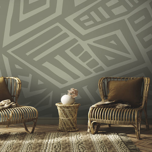 Carta da parati contemporanea - TSARIN TS9211 - LGD01 décor mural sur mesure - panoramica / geometrica / a righe