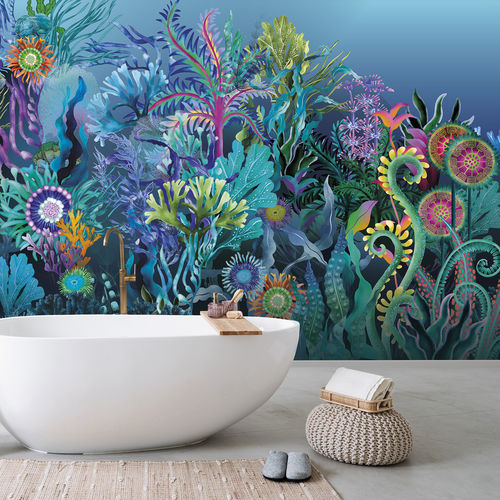 Carta da parati contemporanea - FOISON FS1207 - LGD01 décor mural sur mesure - con motivi naturali / con motivi floreali / panoramica