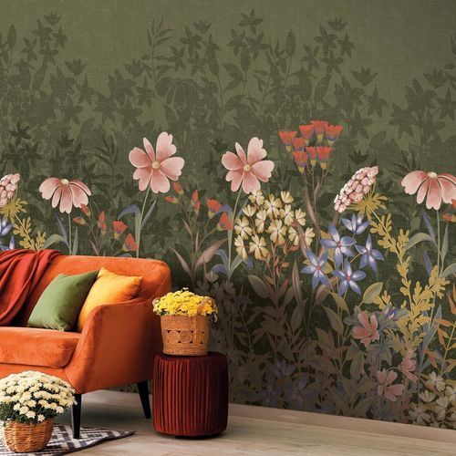 Carta da parati in stile provenzale - CALANDRA - LGD01 décor mural sur mesure - in tessuto non tessuto / in poliestere / con motivi naturali