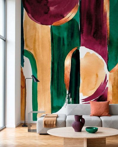 Carta da parati contemporanea - PIGMENT - LGD01 décor mural sur mesure - panoramica / con motivo astratto / personalizzabile