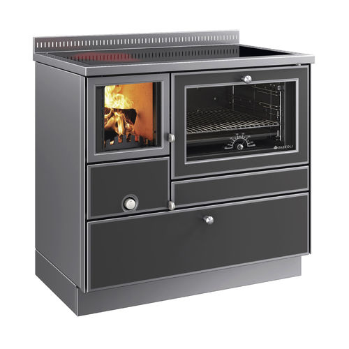 Blocco cottura a legna - RVE 90 - RIZZOLI - 1  fuoco / 1 forno / classe A+