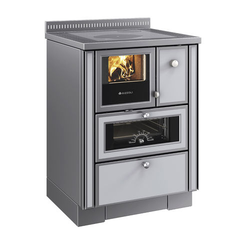 Blocco cottura a legna - RNVI 60 - RIZZOLI - 1  fuoco / 1 forno / classe A