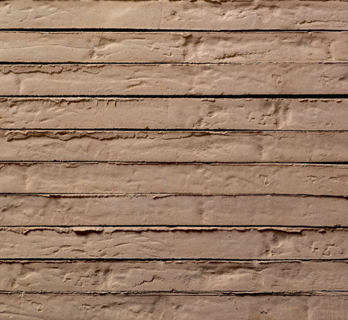 Rivestimento di facciata in mattoni - KOLUMBA™ : K21 - Petersen Tegl - in terracotta / testurizzato / decorativo