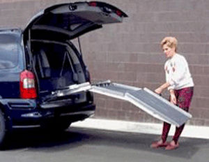 Rampa d'accesso per disabili - REAR DOOR - Handi-Ramp - portatile