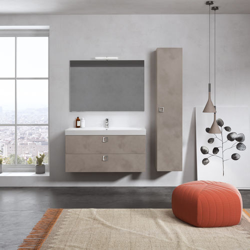 Mobile lavabo sospeso - JUPITER - BMT Bagni - in legno / contemporaneo / laccato