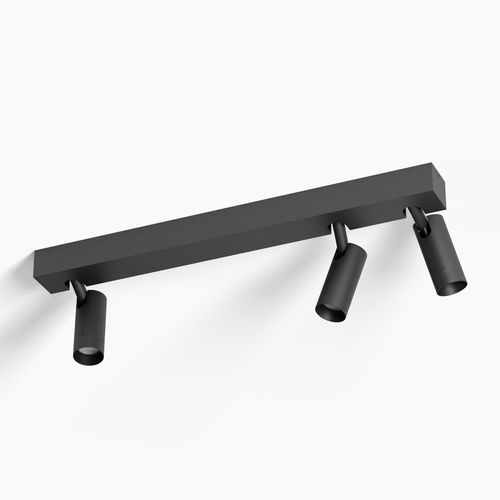 Faretti a binario LED - PARKA TRIPLE - Orbit NV - tondo / rettangolare / geometrico