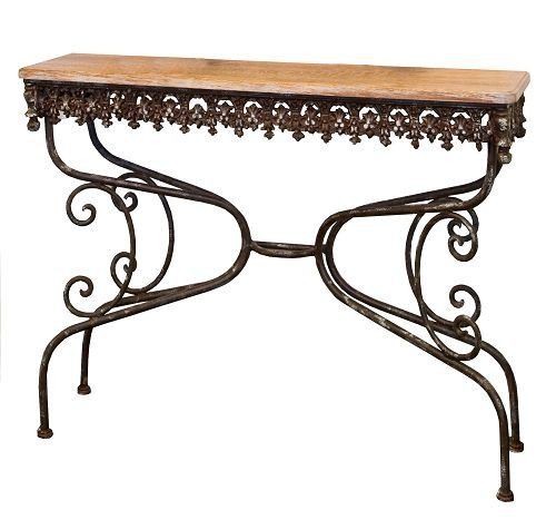 Consolle classica - ANDALOUSE - PROVENCE & FILS - in legno / rettangolare / per uso residenziale