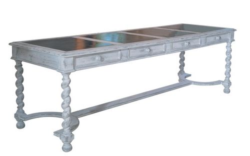 Tavolo da pranzo classico - URSULINE - PROVENCE & FILS - in legno / rettangolare / per uso residenziale