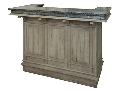 Banco reception in legno - LA COUPOLE - PROVENCE & FILS - per bar