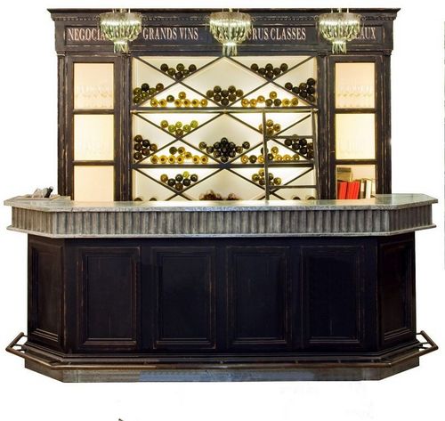Mobile bar classico - TERMINUS - PROVENCE & FILS - in legno