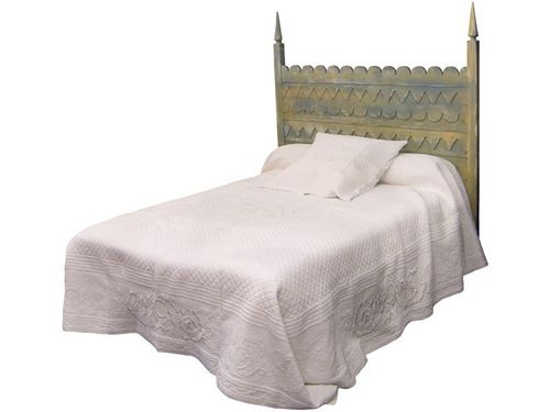 Testiera per letto matrimoniale - ECAILLES - PROVENCE & FILS - classica / in tessuto