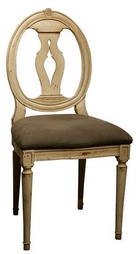 Sedia in stile - COTTON - PROVENCE & FILS - in legno / in legno / a medaglione