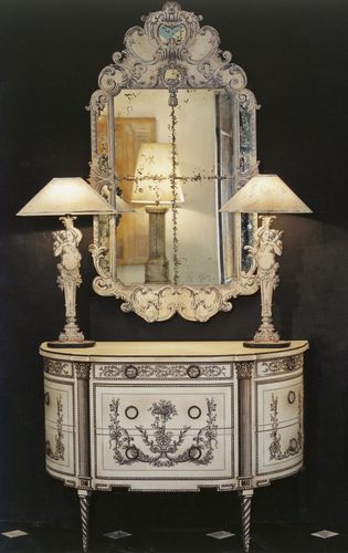 Specchio a muro - SCALA - PROVENCE & FILS - in stile