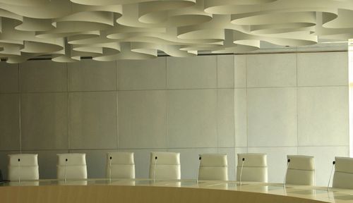 Pannello acustico per controsoffitto - SONOGAMMA - Freund GmbH - in alluminio / rettangolare / per interni