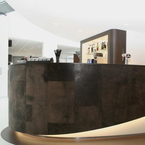 Pannello decorativo per interni - LEATHER - Freund GmbH - in pelle