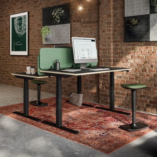 Scrivania da terra - TENSOS VELO - ASSMANN BÜROMÖBEL GMBH & CO. KG - contemporanea / in legno / dritta