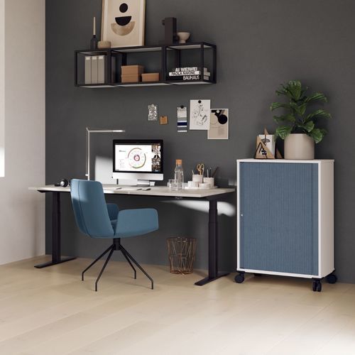 Sedia contemporanea - TIVOLI - ASSMANN BÜROMÖBEL GMBH & CO. KG - da interno / in tessuto / in legno