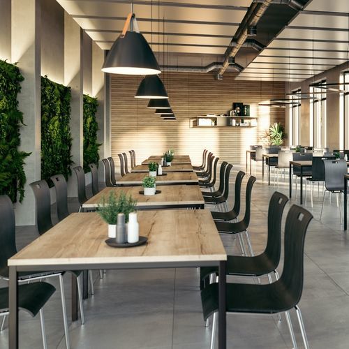 Tavolo da conferenza contemporaneo - PONTIS - ASSMANN BÜROMÖBEL GMBH & CO. KG - in legno / con supporto in alluminio / rettangolare