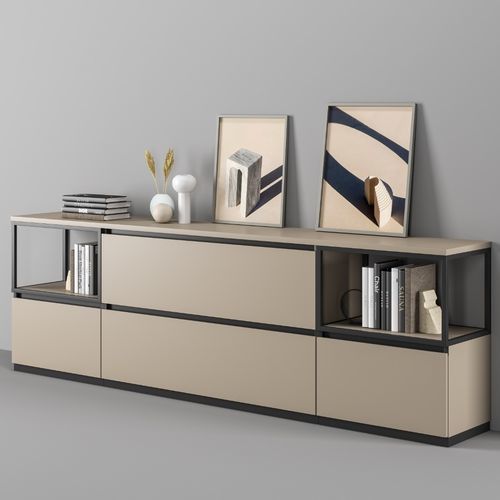 Credenza alta - INTAVIS - ASSMANN BÜROMÖBEL GMBH & CO. KG - contemporanea / in legno / con cassetti