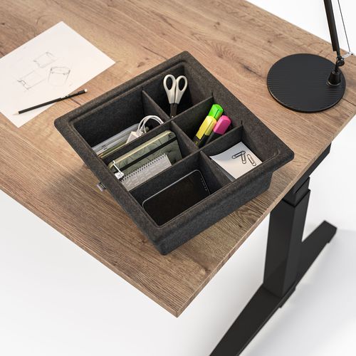 Organizzatore per ufficio in plastica - ASSMANN BÜROMÖBEL GMBH & CO. KG - in tessuto