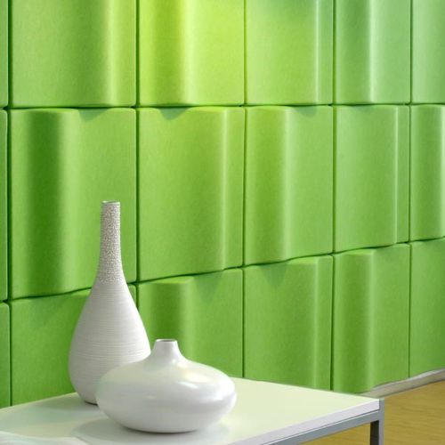 Piastrella in plastica - ECHOPANEL: MURA - Kirei USA - a rilievo / da interno / da parete