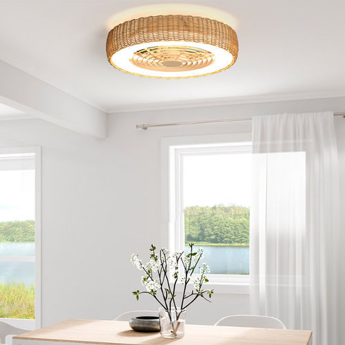 Ventilatore da soffitto da interno - KILIMANJARO  - Mantra - in legno / in metallo / con LED integrati