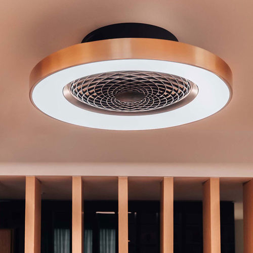 Ventilatore da soffitto da interno - TIBET  - Mantra - in legno / in metallo / con LED integrati