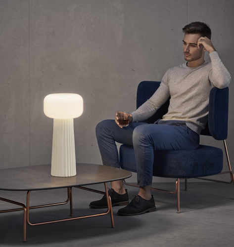 Lampada da tavolo - FARO  - Mantra - in poliuretano / in opalina / contemporanea