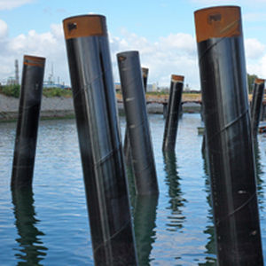 Palo battuto - Ballast Nedam - in metallo