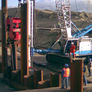 Palancola in metallo - COMBI WALLS - Ballast Nedam - di consolidamento