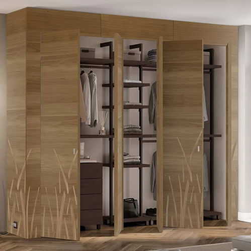 Armadio contemporaneo - Intalya  - Bertolotto Porte - in rovere / con ante battenti
