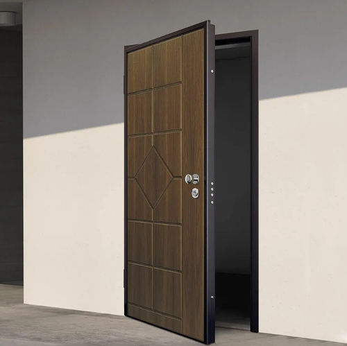 Porta d'ingresso - Paros - Bertolotto Porte - in acciaio / battente / contemporanea